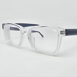 *SOLD* Heartland Ellis Crystal Clear Crystal Blue Eyeglasses Frame 55-17-145